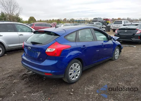 2012 Ford Focus Se z USA, uszkodzony, nr VIN 1FAHP3K21CL278316